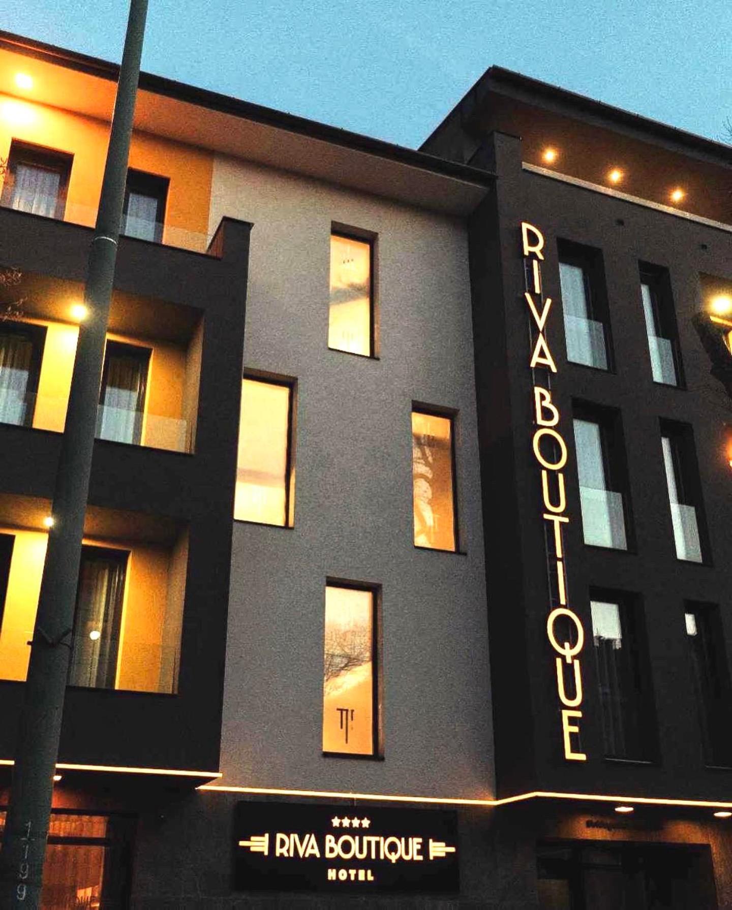 Riva Boutique Hotel Szeged Eksteriør bilde