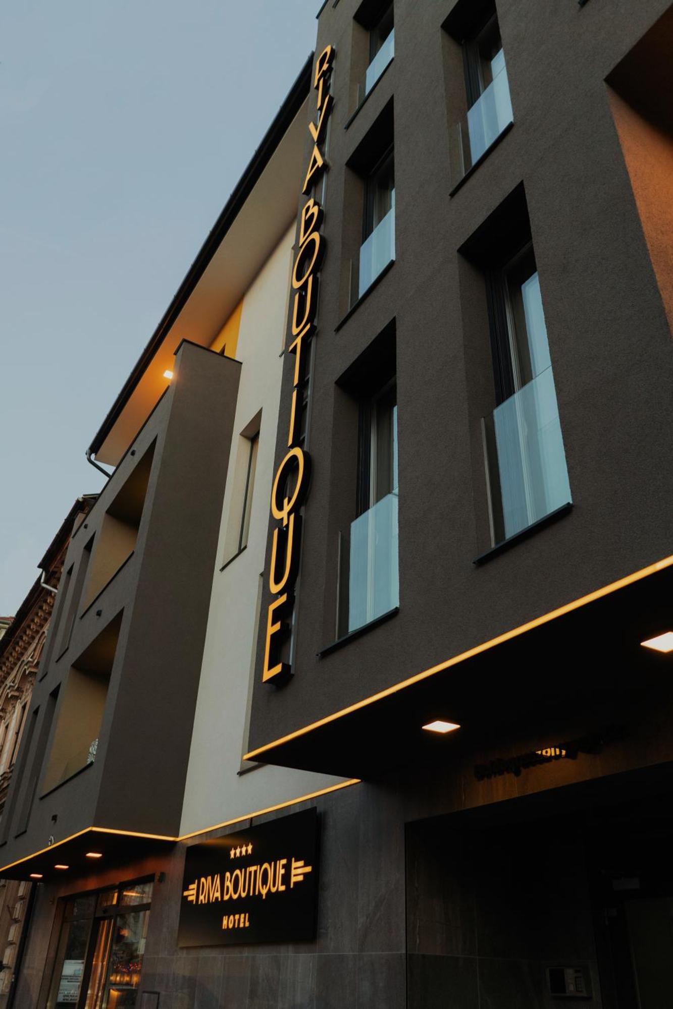 Riva Boutique Hotel Szeged Eksteriør bilde