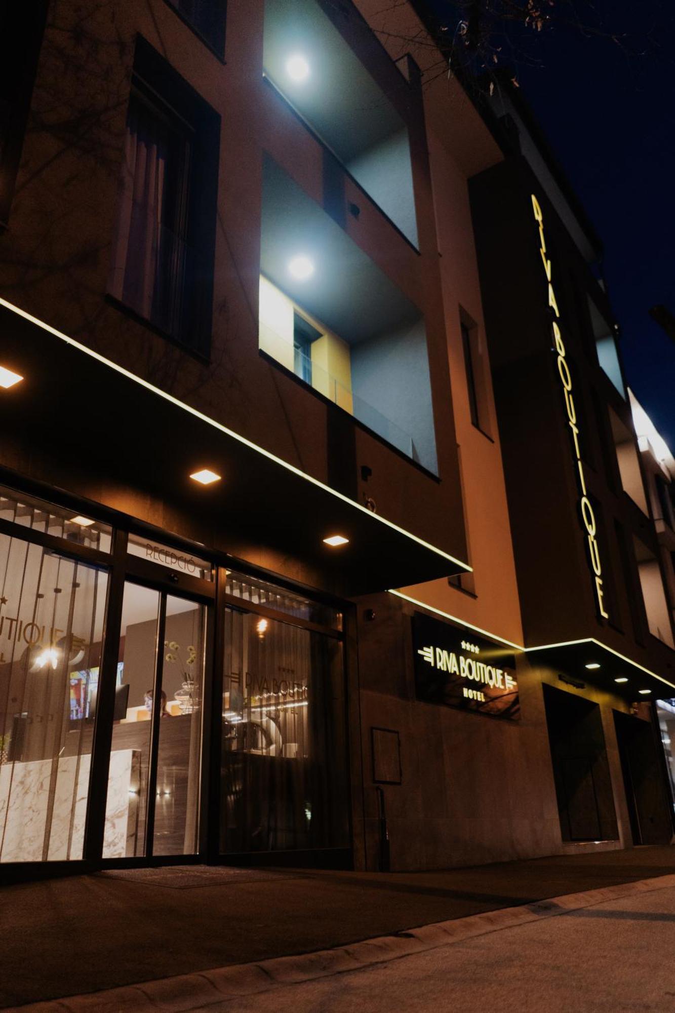 Riva Boutique Hotel Szeged Eksteriør bilde