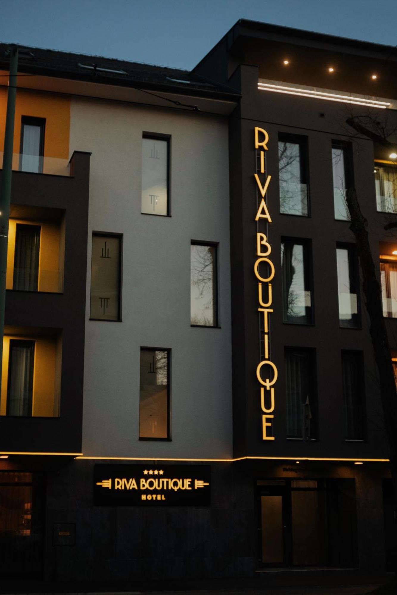 Riva Boutique Hotel Szeged Eksteriør bilde