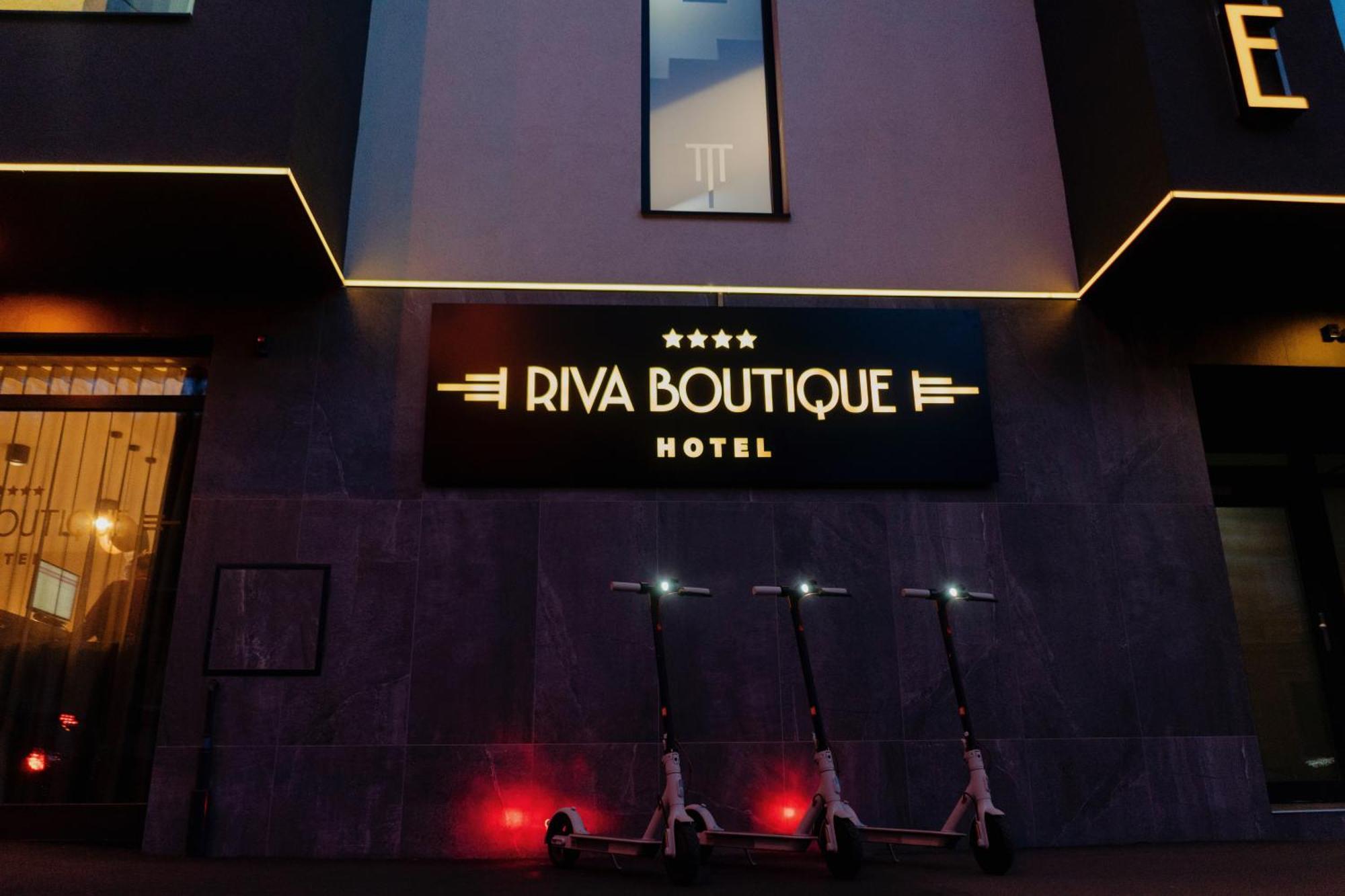 Riva Boutique Hotel Szeged Eksteriør bilde